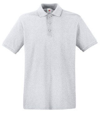 Fruit of the Loom SS255 - Polo Elegante con Bottoni a Tre