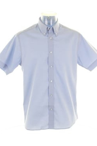 Kustom Kit KK187 - Tailored fit premium Oxford shirt short sleeve