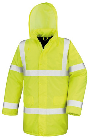 Result R218X - High-Visibility Waterproof Safety Coat with Hood