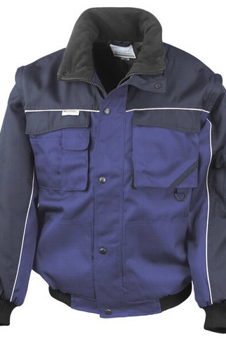 Result Work-Guard RE71A - Work-Guard zip sleeve heavy duty pilot jacket