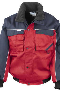 Result Work-Guard RE71A - Work-Guard zip sleeve heavy duty pilot jacket