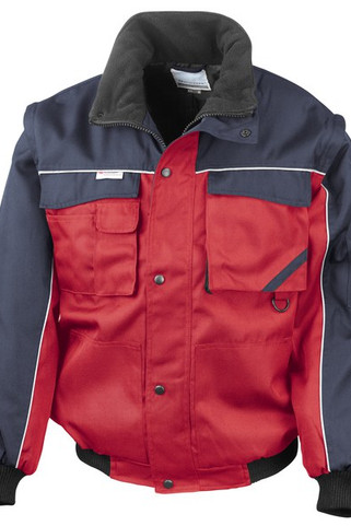 Result Work-Guard RE71A - Work-Guard zip sleeve heavy duty pilot jacket
