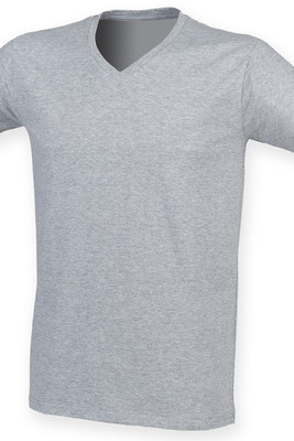 SF Men SF122 - Men's feel good stretch v-neck t-shirt