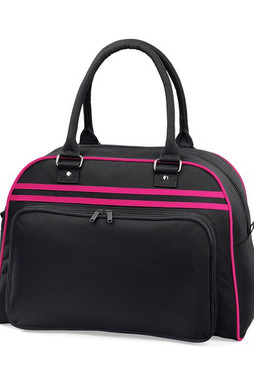 Bag Base BG075 - Retro Stil Bowlingväska med Flera Fickor