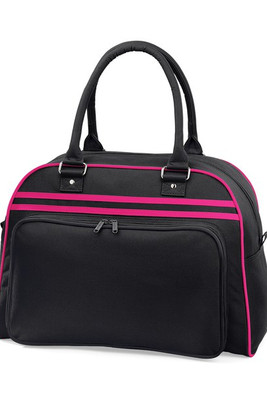 BagBase BG075 - Vintage Style Multi-Pocket Bowling Tote Bag