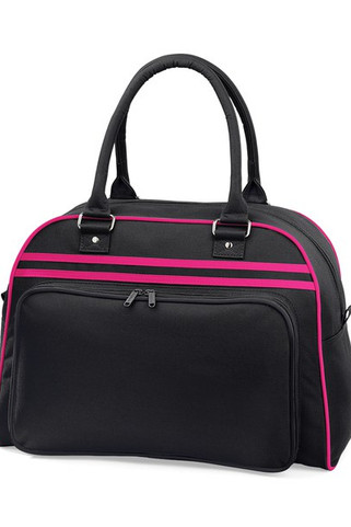 BagBase BG075 - Vintage Style Multi-Pocket Bowling Tote Bag