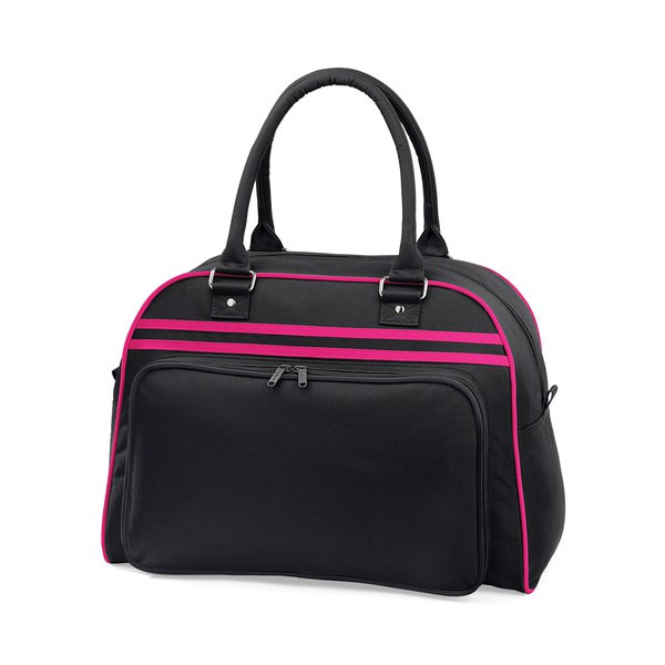 BagBase BG075 - Vintage Style Multi-Pocket Bowling Tote Bag