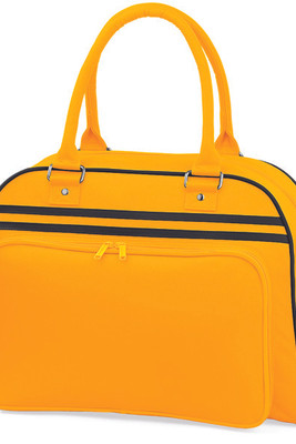 BagBase BG075 - Vintage Style Multi-Pocket Bowling Tote Bag