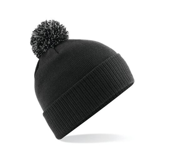 Beechfield BC450 - Vinterkomfort To-Lags Beanie med Pom Pom