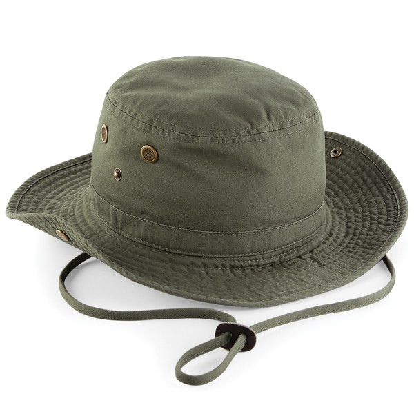 Beechfield BC789 - Cappello Avventura Outback con Cordino