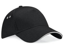 Beechfield BC15C - Ultimate Contrast 5 Panel Sandwich Peak Cap