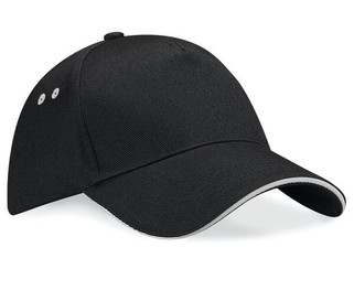 Beechfield BC15C - Ultimate Contrast 5 Panel Sandwich Peak Cap