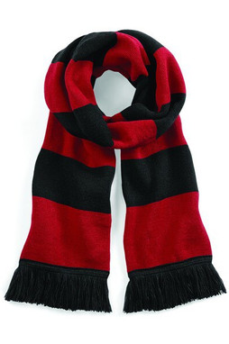 Beechfield BC479 - Classic Luxurious Knit Varsity Scarf with Tassels