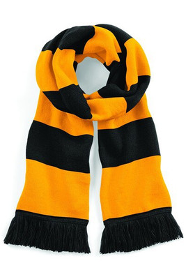 Beechfield BC479 - Classic Luxurious Knit Varsity Scarf with Tassels