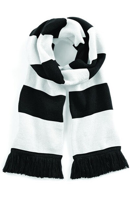 Beechfield BC479 - Classic Luxurious Knit Varsity Scarf with Tassels
