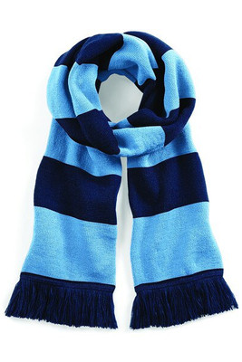 Beechfield BC479 - Classic Luxurious Knit Varsity Scarf with Tassels
