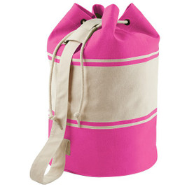 Quadra QD027 - Versatile Canvas Duffle Bag with Rope Closure