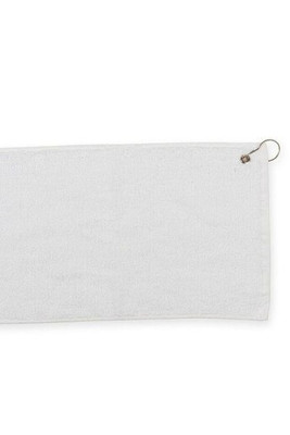 Towel city TC013 - Exklusive Golfhandtuch mit Silberhaken