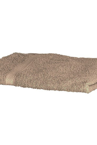 Towel city TC003 - Премиум Ringspun хавлиена кърпа с херинбон бордюр