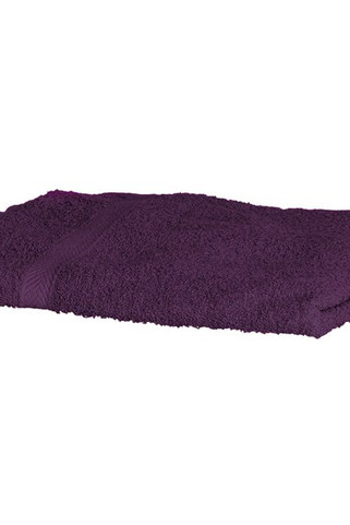 Towel city TC003 - Premium Ringspun Hand Towel with Herringbone Border