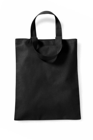 Westford mill WM104 - Trendy Everyday Mini Tote Bag with Shoulder Strap