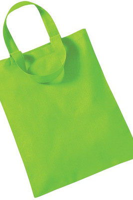 Westford mill WM104 - Trendy Everyday Mini Tote Bag with Shoulder Strap