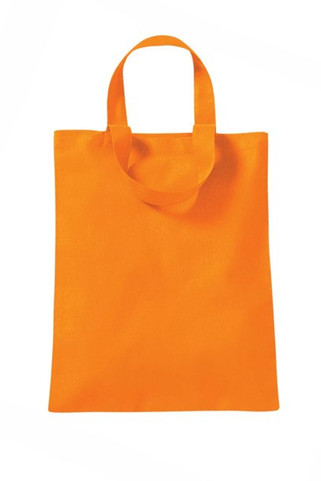 Westford mill WM104 - Trendy Everyday Mini Tote Bag with Shoulder Strap