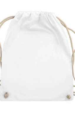 Westford mill WM110 - Versatile Cotton Gym Bag for Sports and Events