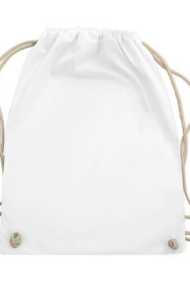 Westford mill WM110 - Versatile Cotton Gym Bag for Sports and Events