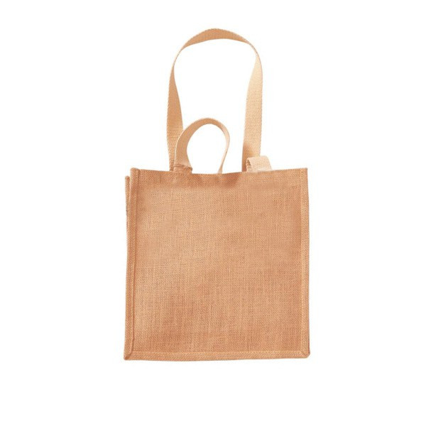 Westford mill WM406 - Rustic Jute Square Tote for Stylish Shopping
