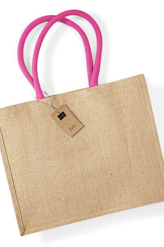 Westford mill WM407 - Jute Classic Shopper