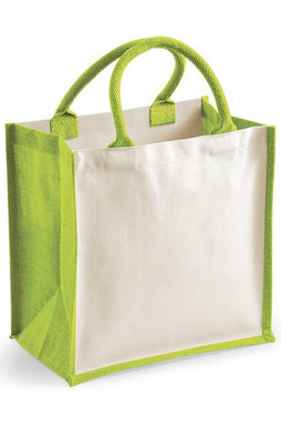 Westford Mill WM421 - Printers midi jute bag