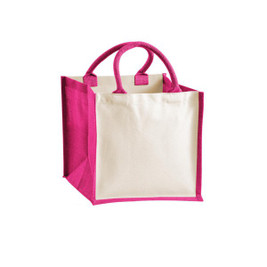 Westford Mill WM421 - Jute-Tasche aus Baumwolle