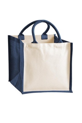 Westford Mill WM421 - Jute-Tasche aus Baumwolle