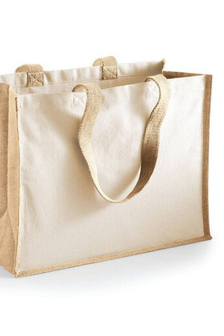 Westford mill WM422 - Klassisk Burlap Handleveske