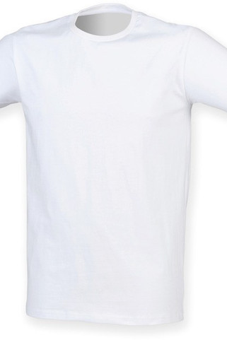 Skinnifit SFM121 - Herren Stretch Crew Neck T-Shirt