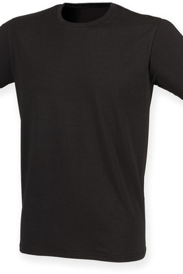 Skinnifit SFM121 - STRETCH HEREN T-SHIRT MET RONDE HALS