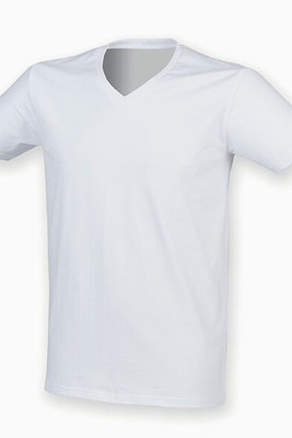 Skinnifit SFM122 - MEN'S STRETCH V-NECK T SHIRT