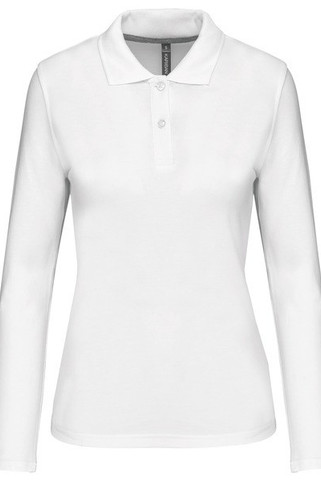 Kariban K244 - LADIES LONG SLEEVE PIQUE POLO SHIRT
