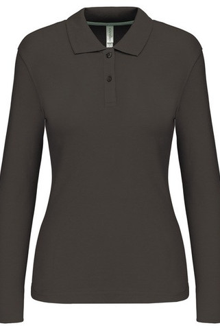 Kariban K244 - LADIES LONG SLEEVE PIQUE POLO SHIRT