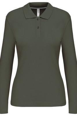 Kariban K244 - LADIES' LONG SLEEVE PIQUE POLO SHIRT