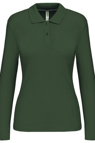 Kariban K244 - LADIES LONG SLEEVE PIQUE POLO SHIRT