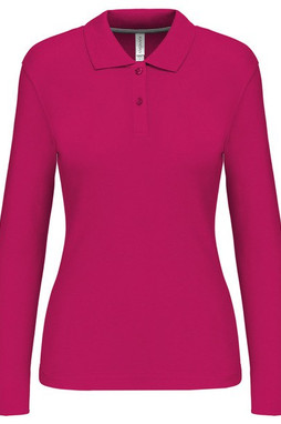 Kariban K244 - LADIES LONG SLEEVE PIQUE POLO SHIRT