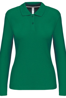 Kariban K244 - LADIES' LONG SLEEVE PIQUE POLO SHIRT
