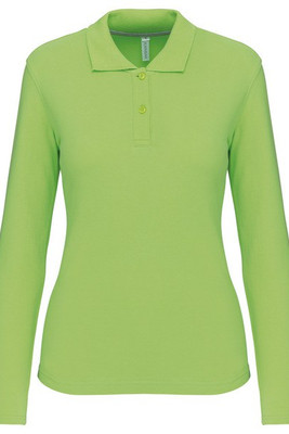 Kariban K244 - LADIES' LONG SLEEVE PIQUE POLO SHIRT