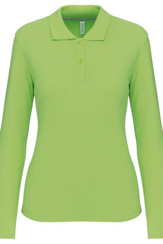 Kariban K244 - Damen Langarm Pique Poloshirt
