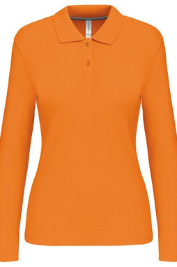 Kariban K244 - LADIES LONG SLEEVE PIQUE POLO SHIRT