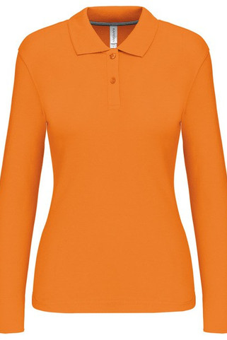 Kariban K244 - LADIES LONG SLEEVE PIQUE POLO SHIRT