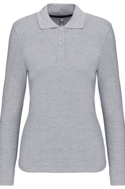 Kariban K244 - LADIES LONG SLEEVE PIQUE POLO SHIRT