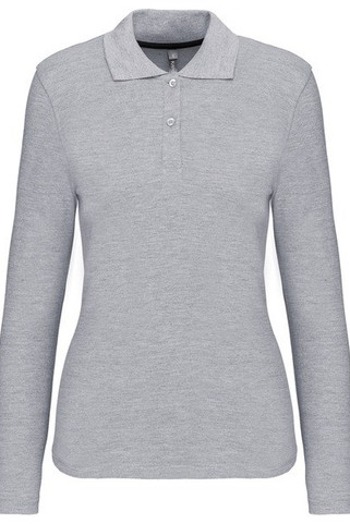 Kariban K244 - DAMES POLO LANGE MOUWEN